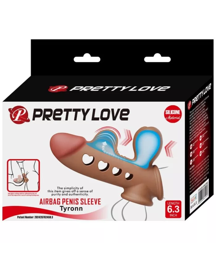 PRETTY LOVE - MANCHON PÉNIS TYRONN AVEC AIRBAG PRETTY LOVE - MANCHON PÉNIS TYRONN AVEC AIRBAG