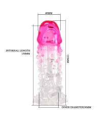 PRETTY LOVE - GAINE D'AGRANDISSEMENT RÉALISTE WILFORD AVEC PÉNIS EN RELIEF ROSE PRETTY LOVE - GAINE D'AGRANDISSEMENT RÉALISTE WILFORD AVEC PÉNIS EN RELIEF ROSE