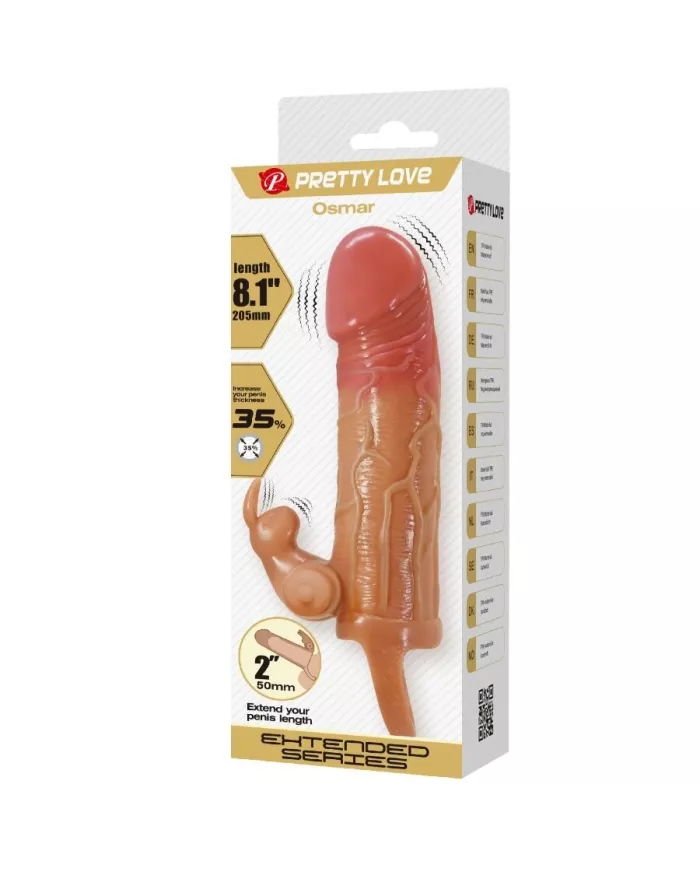 PRETTY LOVE - OSMAR MANCHON PÉNIS + STIMULATEUR DE CLITORIS VIBRANT PRETTY LOVE - OSMAR MANCHON PÉNIS + STIMULATEUR DE CLITORIS VIBRANT