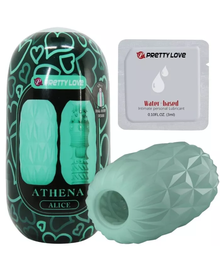 PPRETTY LOVE - MASTURBATEUR POUR HOMME ATHENA ALICE TURQUOISE PPRETTY LOVE - MASTURBATEUR POUR HOMME ATHENA ALICE TURQUOISE