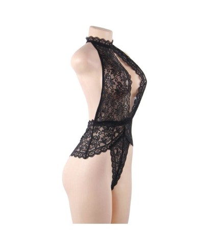 SUBBLIME - TEDDY DENTELLE BONNET OUVERT L/XL