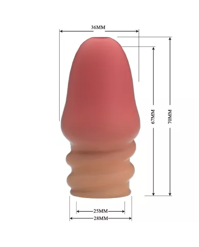 PRETTY LOVE - JEREMY PENIS PLUS EPAIS ROSE