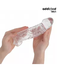 ADDICTED TOYS - EXTENSION DE PÉNIS TRANSPARENTE 27 CM ADDICTED TOYS - EXTENSION DE PÉNIS TRANSPARENTE 27 CM