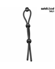 ADDICTED TOYS - CORDE EN SILICONE POUR LE PÉNIS À TRIPLE BOUCLE