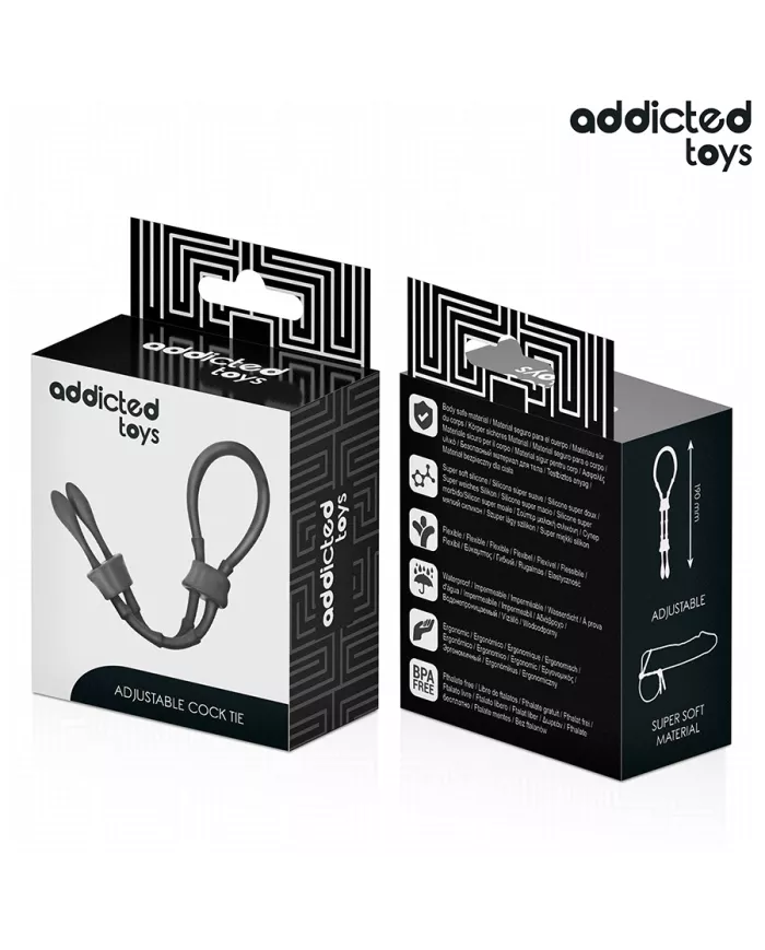 ADDICTED TOYS - CORDE EN SILICONE RÉGLABLE POUR LE PÉNIS