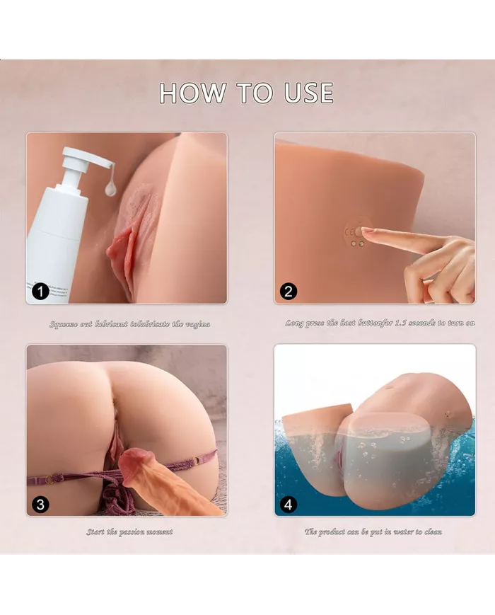 XISE - ETHEL MASTURBATEUR VAGIN RÉALISTE À POUSSÉE AVEC VIBRATIONS MULTI-POSITIONS XISE - ETHEL MASTURBATEUR VAGIN RÉALISTE À POUSSÉE AVEC VIBRATIONS MULTI-POSITIONS