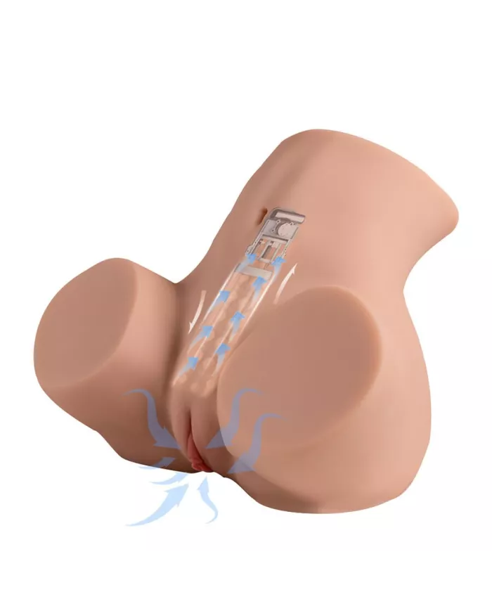 XISE - DANAE - Masturbateur vaginal réaliste avec vibrations multi-positions