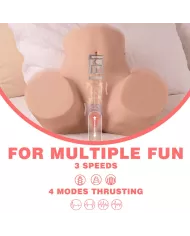 XISE - DANAE - Masturbateur vaginal réaliste avec vibrations multi-positions