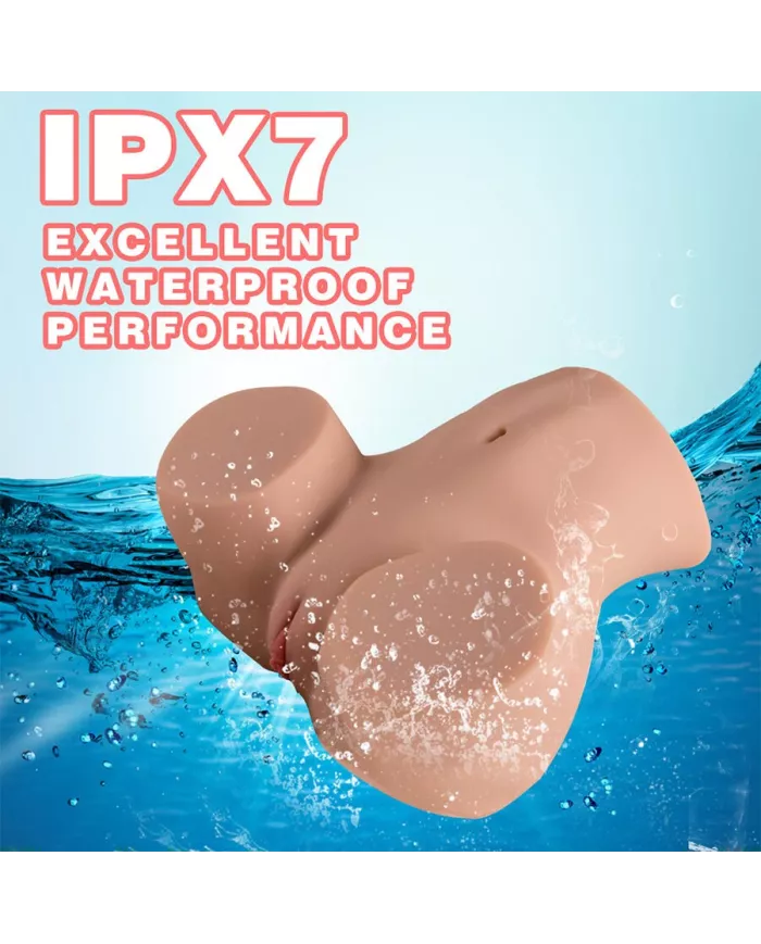 XISE - DANAE - Masturbateur vaginal réaliste avec vibrations multi-positions