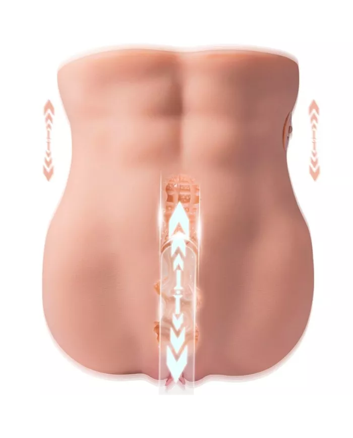 XISE - LYDIA MASTURBATEUR VAGIN FÉMININ AVEC POUSSÉE 25 CM