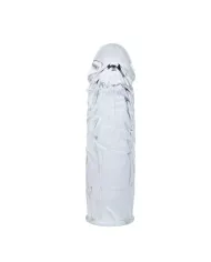 BAILE - COUVERCLE DE PÉNIS EN SILICONE TRANSPARENT 13 CM