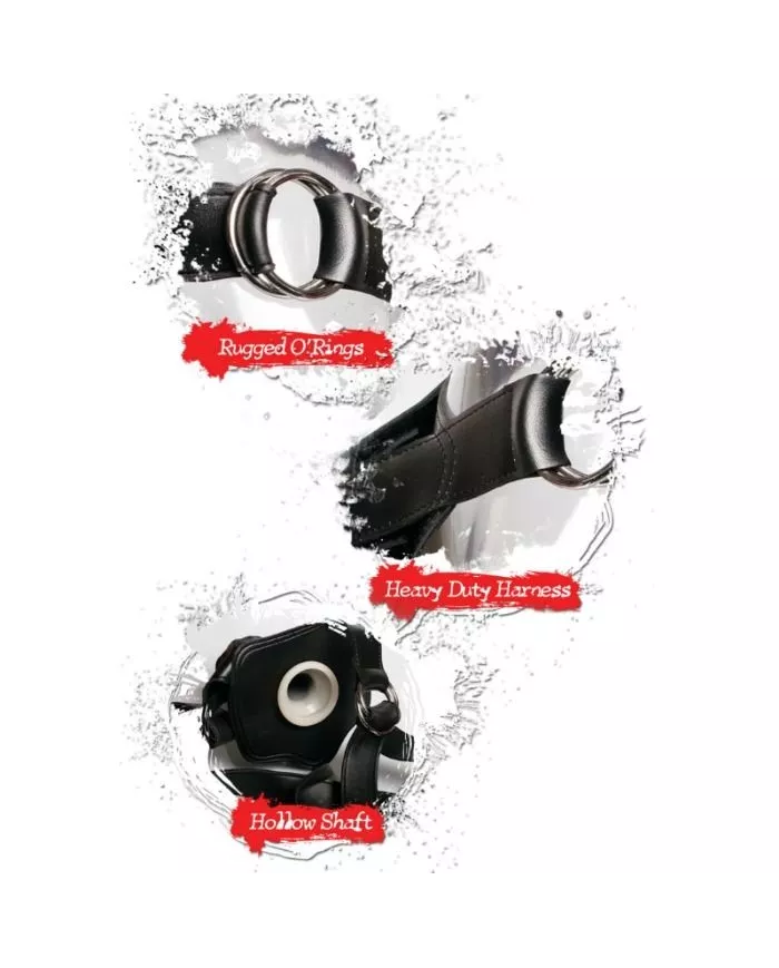 FETISH FANTASY EXTREME - HOLLOW 30,5 CM STRAP ON FETISH FANTASY EXTREME - HOLLOW 30,5 CM STRAP ON