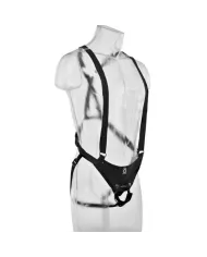 KING COCK - STRAP-ON AVEC GODE CREUX 28 CM ET SANGLES COULEUR CHAINE KING COCK - STRAP-ON AVEC GODE CREUX 28 CM ET SANGLES COULEUR CHAINE