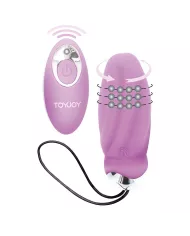 TOYJOY - HAPPINESS YOU CRACK ME UP VIBRATEUR ROSE TÉLÉCOMMANDE