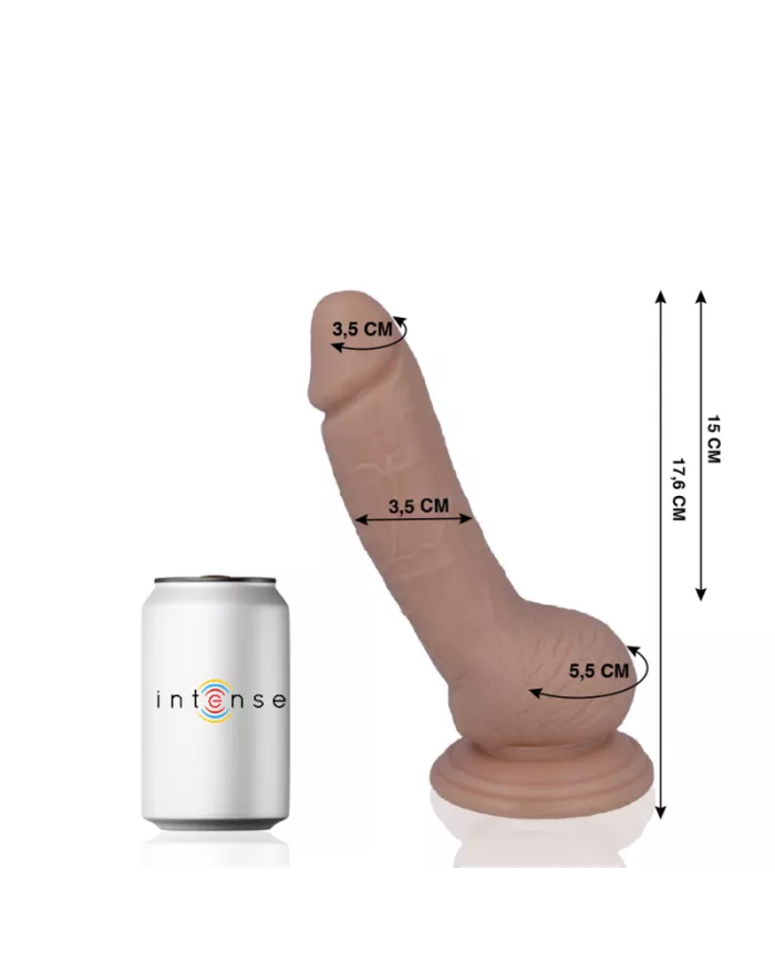 MR INTENSE - 8 PÉNIS RÉALISTE 17.6 CM -O- 3.5 CM MR INTENSE - 8 PÉNIS RÉALISTE 17.6 CM -O- 3.5 CM