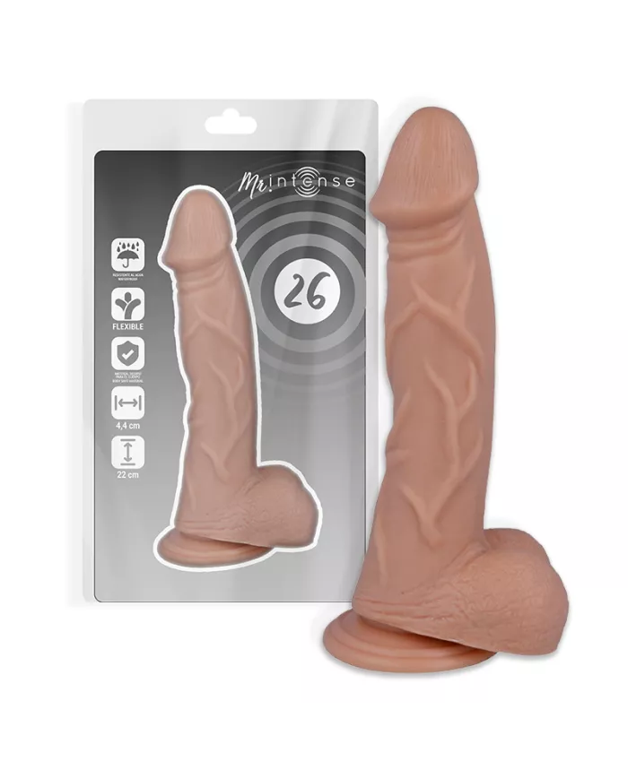 MR INTENSE - 26 PÉNIS RÉALISTE 22 CM -O- 4.4 CM MR INTENSE - 26 PÉNIS RÉALISTE 22 CM -O- 4.4 CM