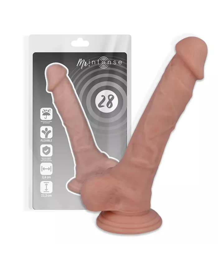 MR INTENSE - 28 PÉNIS RÉALISTE 22.3 CM -O- 3.4 CM MR INTENSE - 28 PÉNIS RÉALISTE 22.3 CM -O- 3.4 CM