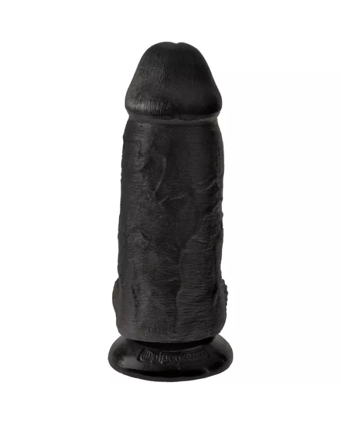 KING COCK - PÉNIS RÉALISTE CHUBBY 23 CM NOIR