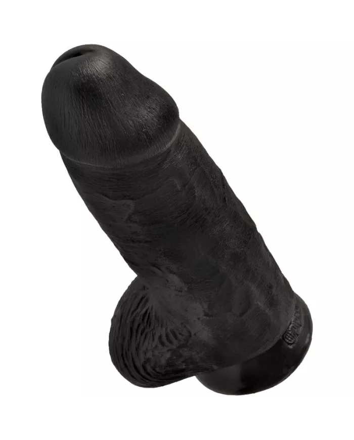 KING COCK - PÉNIS RÉALISTE CHUBBY 23 CM NOIR