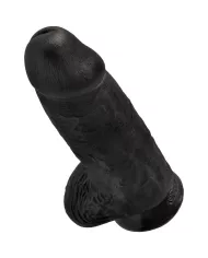 KING COCK - PÉNIS RÉALISTE CHUBBY 23 CM NOIR