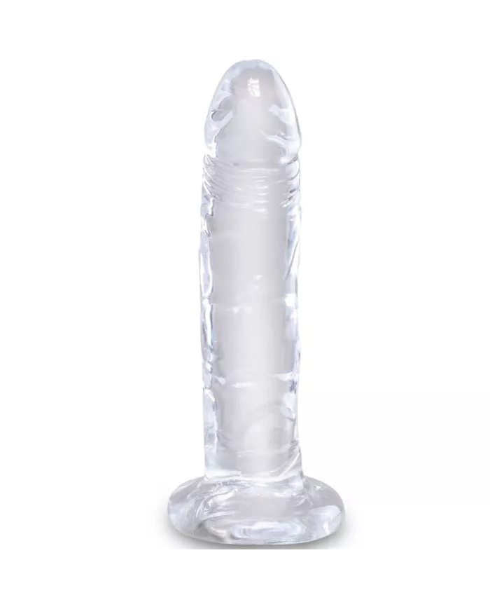 KING COCK - CLEAR PÉNIS RÉALISTE 15.5 CM TRANSPARENT