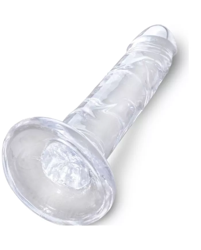 KING COCK - CLEAR PÉNIS RÉALISTE 15.5 CM TRANSPARENT