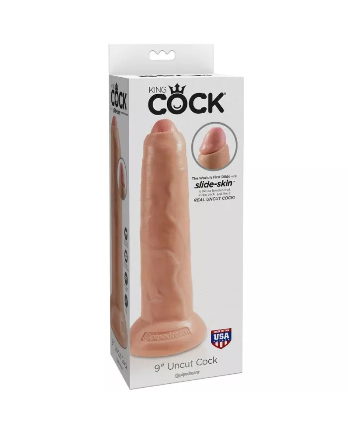 KING COCK - GODE RÉALISTE CHAIR NON COUPÉE 23 CM