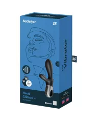 SATISFYER - APPLICATION HEAT CLIMAX+ VIBRATEUR ANAL NOIR
