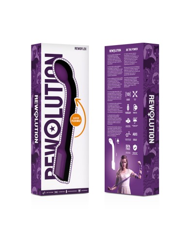 REWOLUTION - REWOFLEX VIBRATEUR STIMULATEUR DE POINT G FLEXIBLE