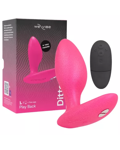 WE-VIBE - DITTO+ VIBRATEUR ANAL PLUG ROSE WE-VIBE - DITTO+ VIBRATEUR ANAL PLUG ROSE