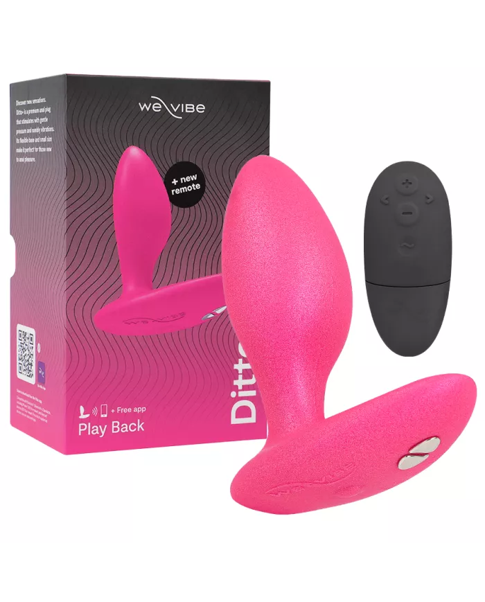 WE-VIBE - DITTO+ VIBRATEUR ANAL PLUG ROSE WE-VIBE - DITTO+ VIBRATEUR ANAL PLUG ROSE