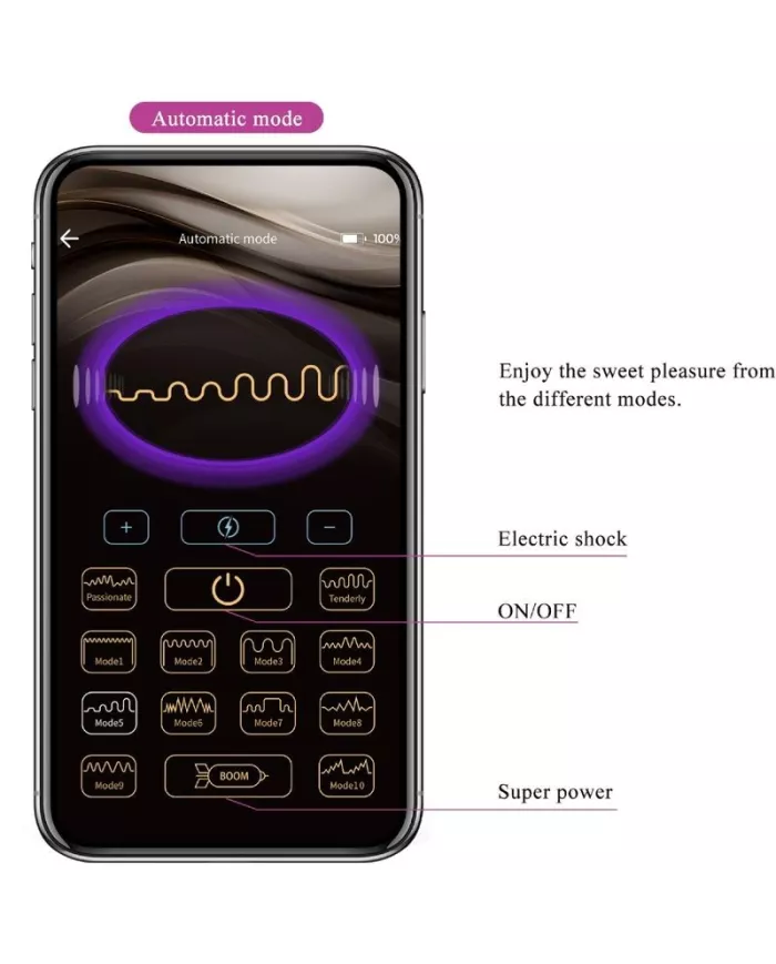 PRETTY LOVE - PLUG ANAL CONTRÔLÉ PAR APPLICATION JEFFERSON VIOLET PRETTY LOVE - PLUG ANAL CONTRÔLÉ PAR APPLICATION JEFFERSON VIOLET