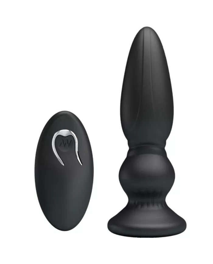 MR PLAY - PUISSANT VIBRATEUR TÉLÉCOMMANDE PLUG ANAL NOIR MR PLAY - PUISSANT VIBRATEUR TÉLÉCOMMANDE PLUG ANAL NOIR
