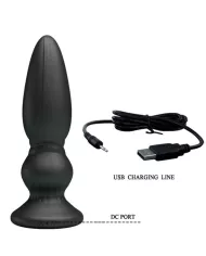 MR PLAY - PUISSANT VIBRATEUR TÉLÉCOMMANDE PLUG ANAL NOIR MR PLAY - PUISSANT VIBRATEUR TÉLÉCOMMANDE PLUG ANAL NOIR