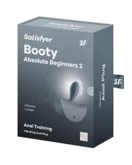 SATISFYER - BOOTY ABSOLUTE BEGINNERS 2 VIBRATEUR ANAL PLUG UNISEXE NOIR SATISFYER - BOOTY ABSOLUTE BEGINNERS 2 VIBRATEUR ANAL PLUG UNISEXE NOIR