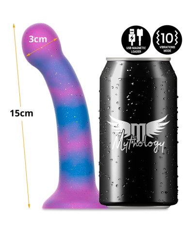 MYTHOLOGY - DION GALACTIC DILDO S - VIBRATEUR WATCHME TECHNOLOGIE SANS FIL COMPATIBLE