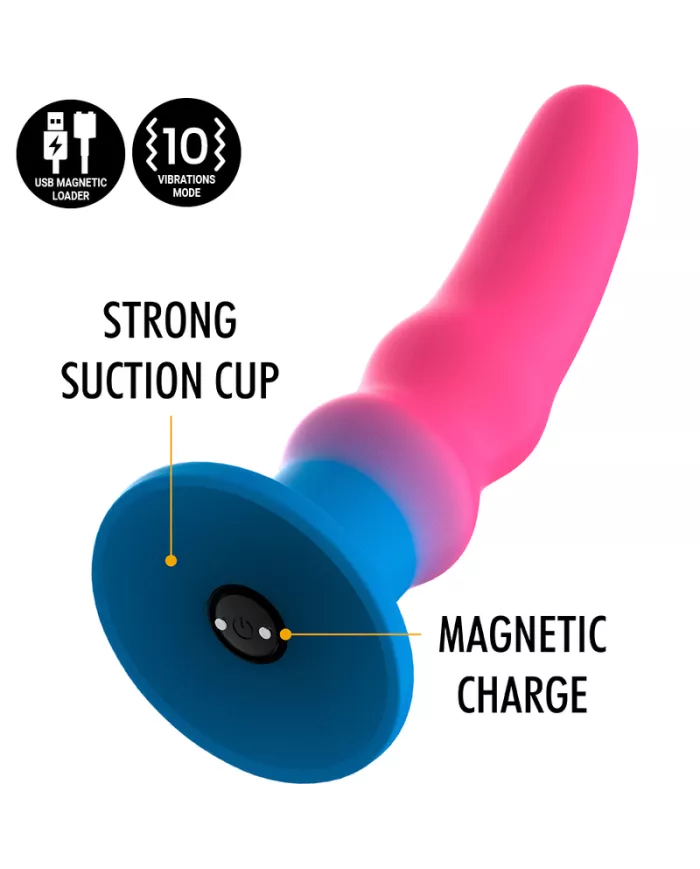 MYTHOLOGY - KUNO UTOPIA DILDO M - VIBRATEUR COMPATIBLE AVEC LA TECHNOLOGIE SANS FIL WATCHME
