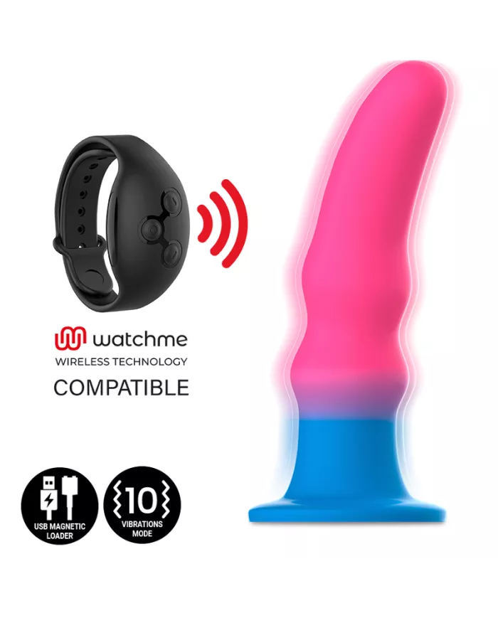 MYTHOLOGY - KUNO UTOPIA DILDO M - VIBRATEUR COMPATIBLE AVEC LA TECHNOLOGIE SANS FIL WATCHME