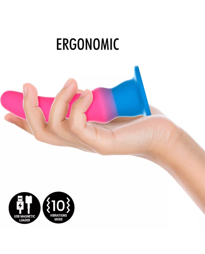 MYTHOLOGY - KUNO UTOPIA DILDO M - VIBRATEUR COMPATIBLE AVEC LA TECHNOLOGIE SANS FIL WATCHME