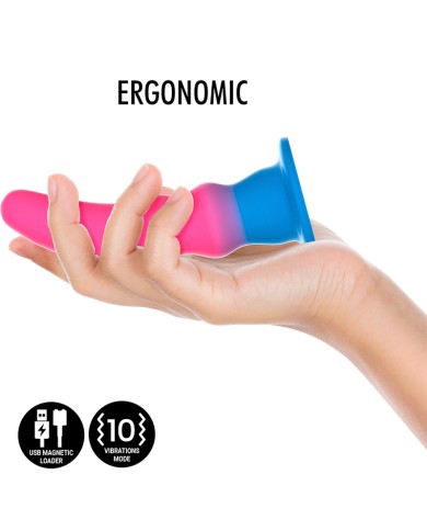 MYTHOLOGY - KUNO UTOPIA DILDO M - VIBRATEUR COMPATIBLE AVEC LA TECHNOLOGIE SANS FIL WATCHME