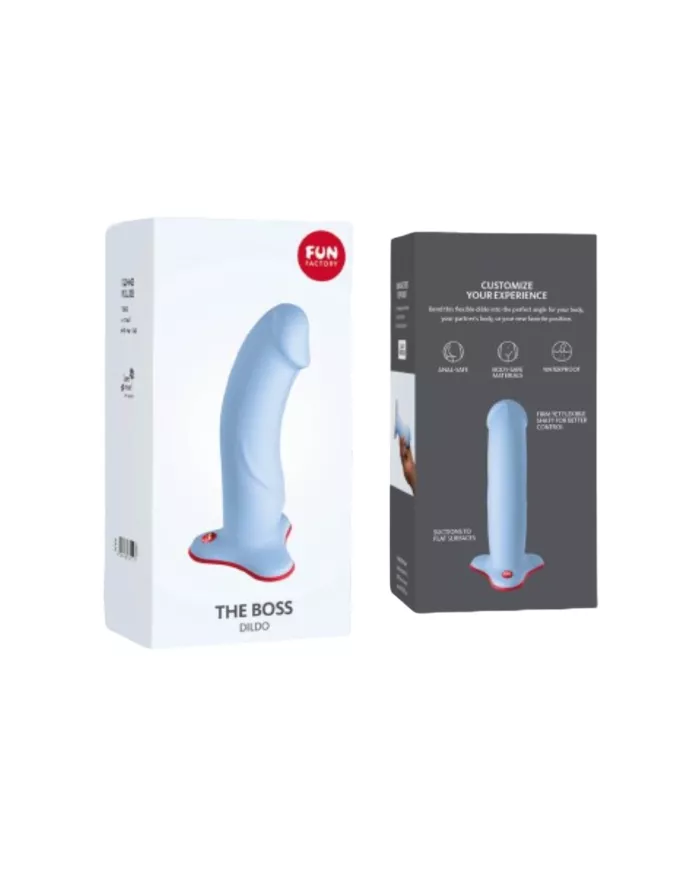 FUN FACTORY - THE BOSS GODE RÉALISTE DOVE BLEU FUN FACTORY - THE BOSS GODE RÉALISTE DOVE BLEU