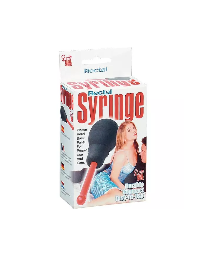 SEVEN CREATIONS - POIRE NETTOYANTE RECTAL SEVEN CREATIONS - POIRE NETTOYANTE RECTAL