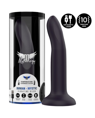 MYTHOLOGY - DUMAN MYSTIC DILDO L - VIBRATEUR COMPATIBLE AVEC LA TECHNOLOGIE SANS FIL WATCHME