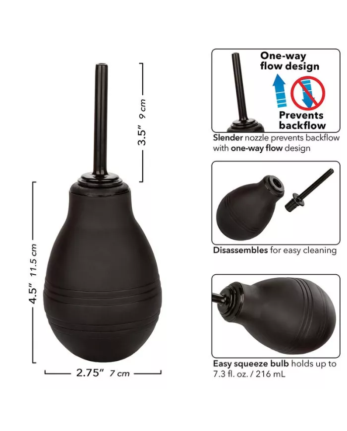 CALEXOTICS - ONE WAY DOUCHE ANALE NOIRE CALEXOTICS - ONE WAY DOUCHE ANALE NOIRE