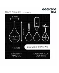ADDICTED TOYS - NETTOYANT ANAL DE VOYAGE TAILLE L 220 ML
