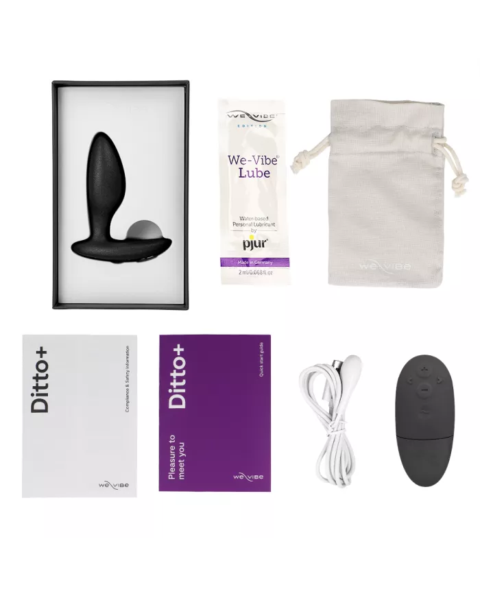 WE-VIBE - MASSEUR DE PROSTATE VECTOR+ NOIR
