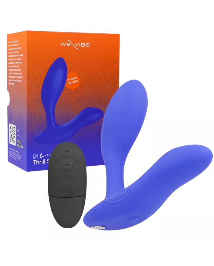 WE-VIBE - MASSEUR DE PROSTATE VECTOR+ BLEU