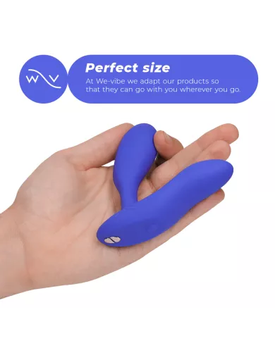 WE-VIBE - MASSEUR DE PROSTATE VECTOR+ BLEU