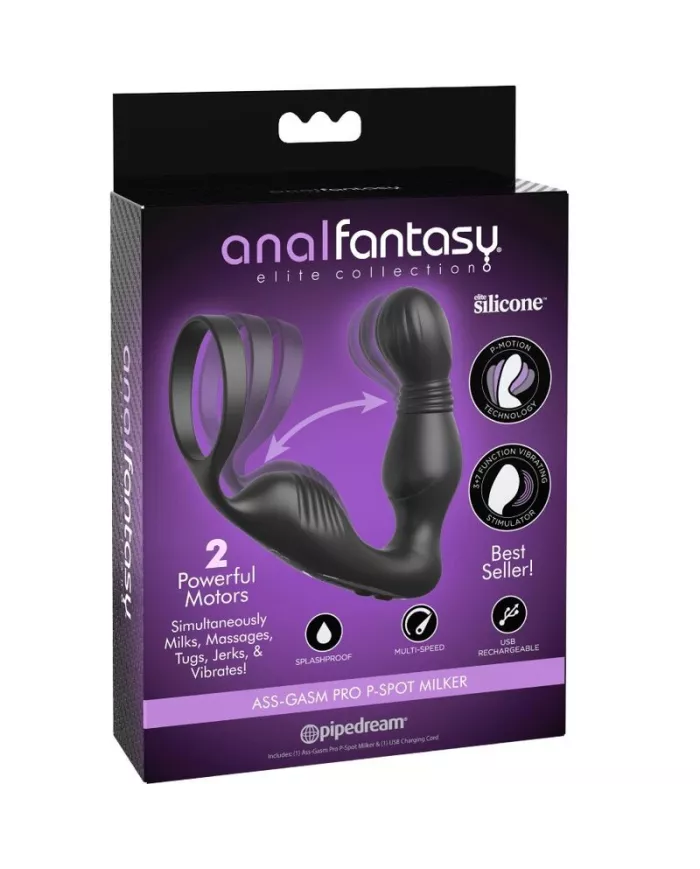 ANAL FANTASY ELITE COLLECTION - MASSEUR DE PROSTATE VIBRANT ET RECHARGEABLE ANAL FANTASY ELITE COLLECTION - MASSEUR DE PROSTATE VIBRANT ET RECHARGEABLE