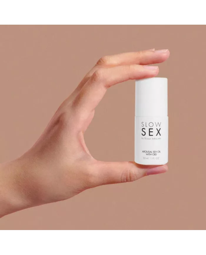 BIJOUX - SLOW SEX HUILE DE MASSAGE SEXUEL AU CBD 30 ML